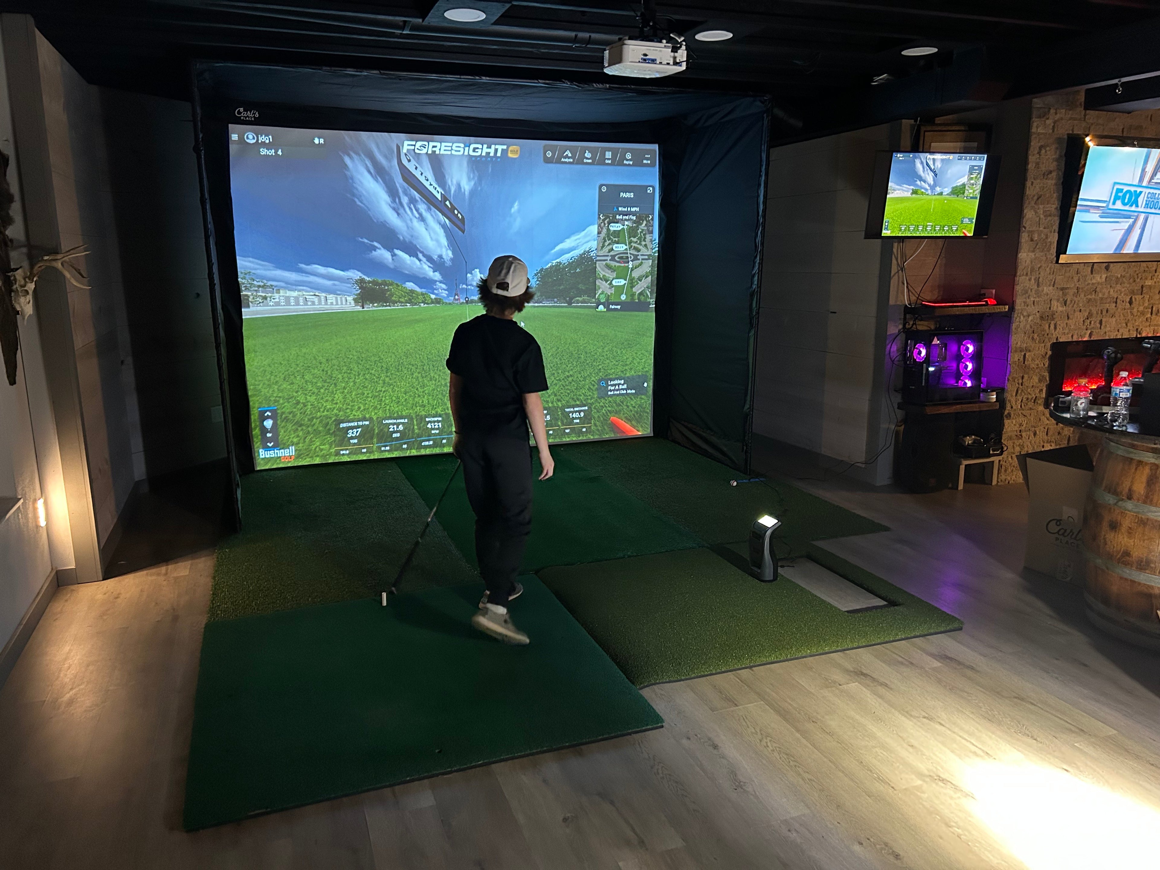 DIY Golf Enclosure Kit w Impact Screen