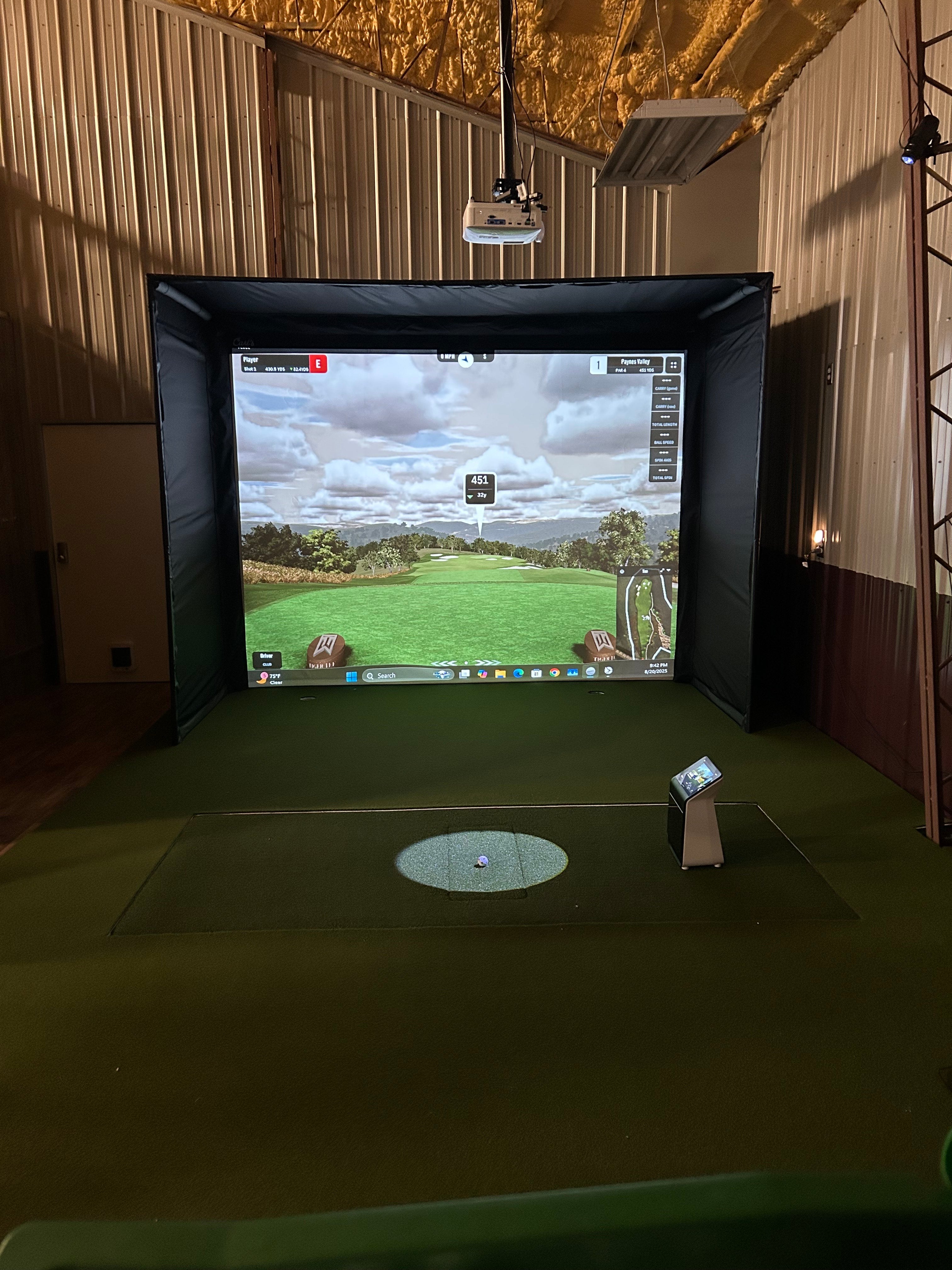 DIY Golf Enclosure Kit w Impact Screen